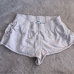 Garage Baby Pink Sweat Shorts